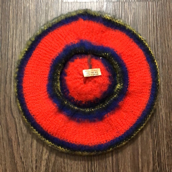 Vintage Made In Scotland Royal Stewart Tartan Beret - Picture 3 of 9